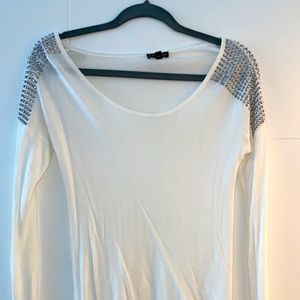 Express Studded Lightweight Sweater